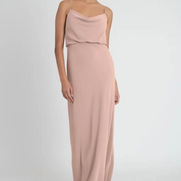 Jenny Yoo x BHLDN Bianca Bridesmaid/ Prom Color: Whipped Apricot - Picture 2 of 16